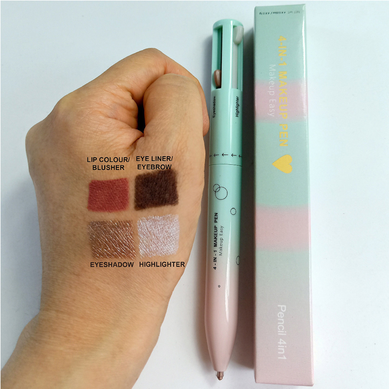 4 In 1 Makeup Pen Multifunctional Makeup Pen With Eyeliner, Lip