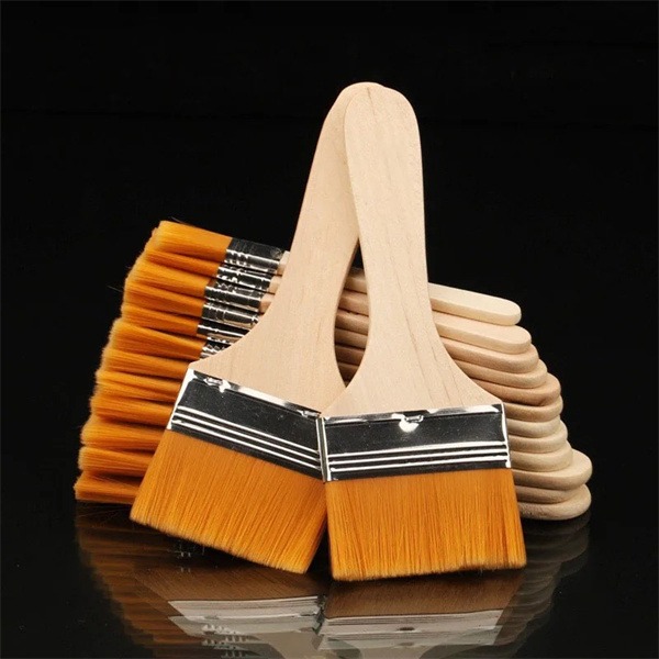 No. 7 Large Oil Brushes Come In A Pack Of Two. They Have The