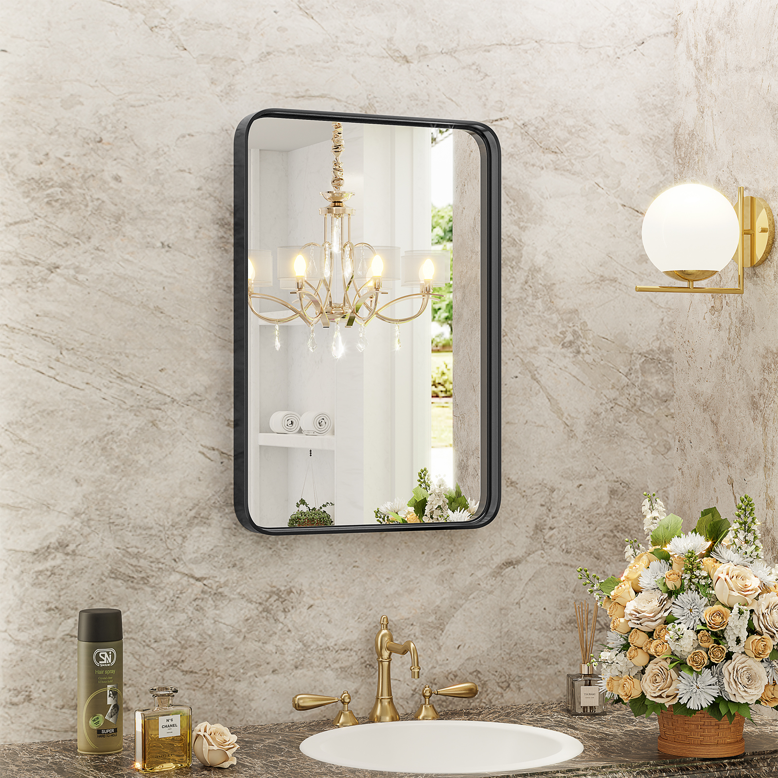 Wall-Mounted Vanity Mirror