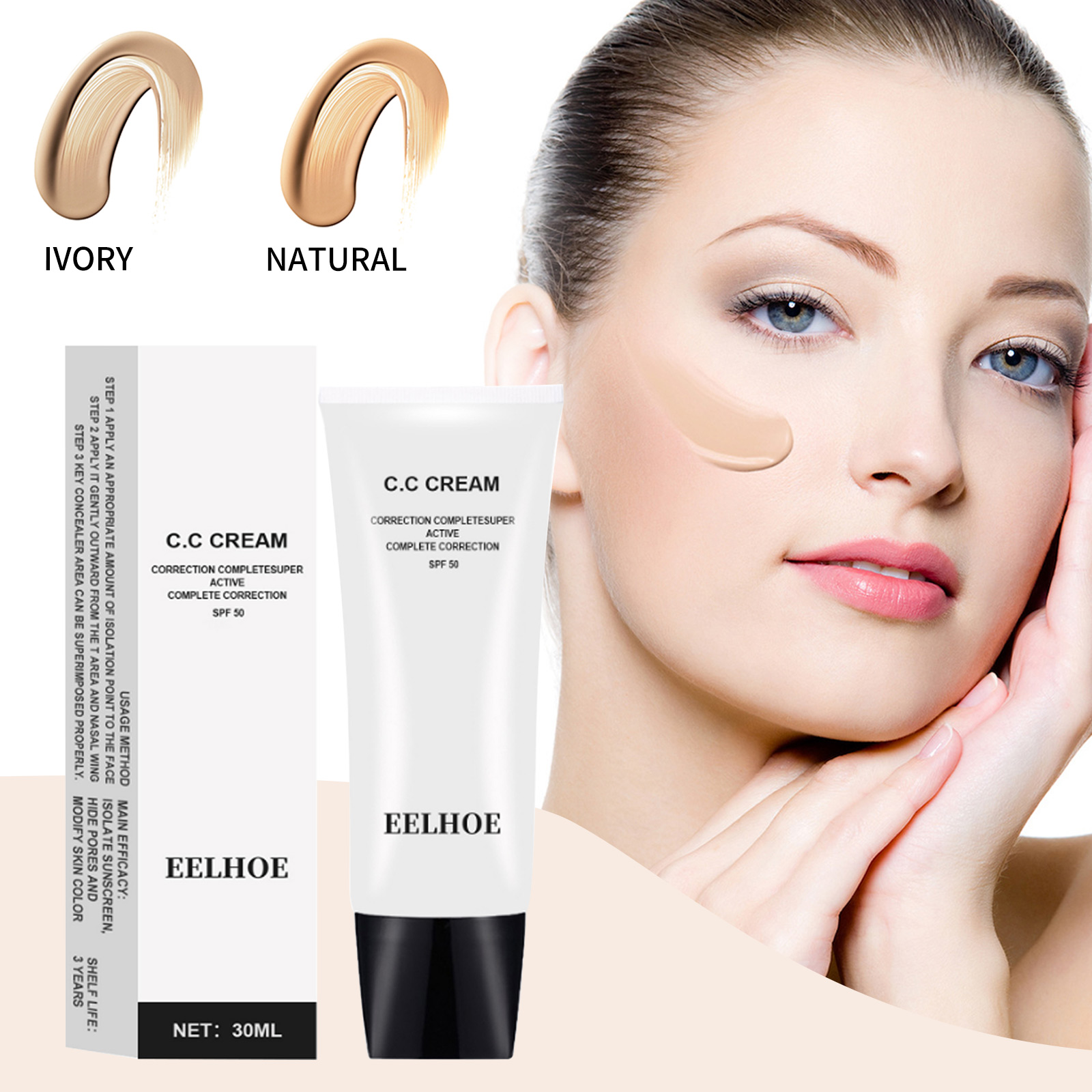 Eelhoe Pre Makeup Primer, A Moisturizing, Concealing, Skin
