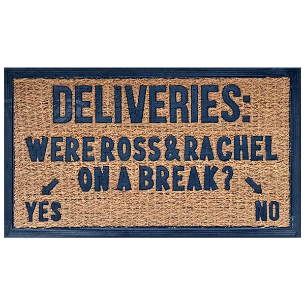 Funny Coir Doormat Hello There Welcome Front Porch Decor