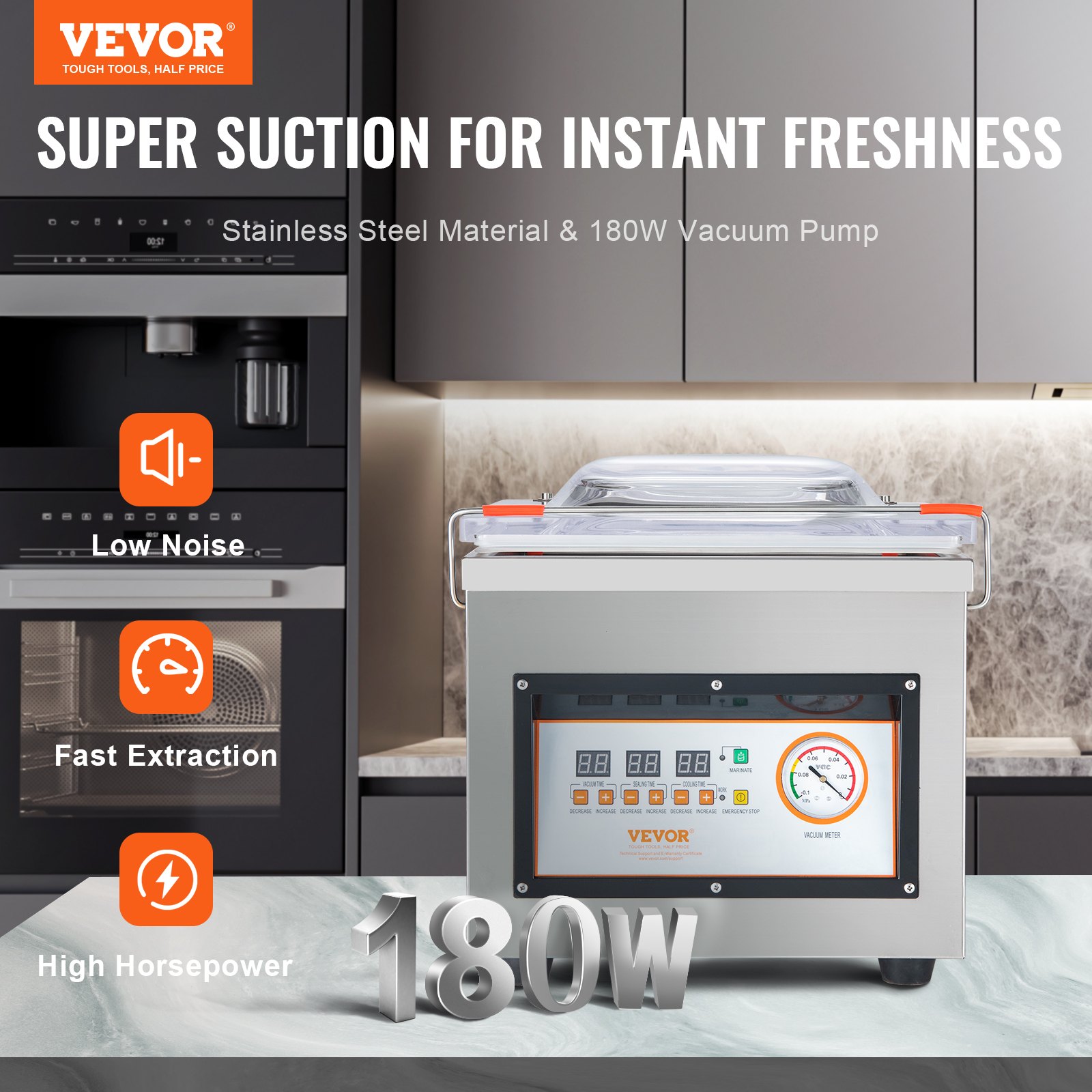 Chamber Vacuum Sealer Dz 260c Kitchen Food Chamber Vacuum