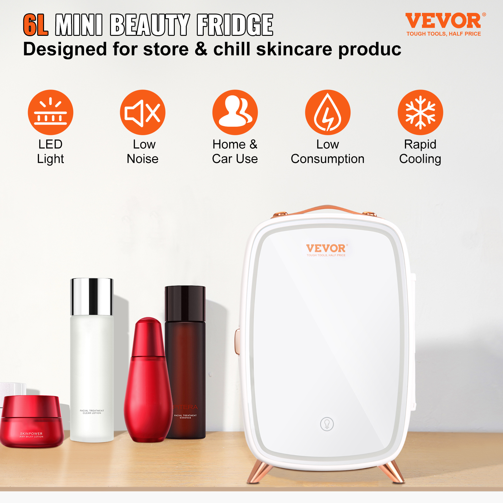 Skincare Mini Fridge