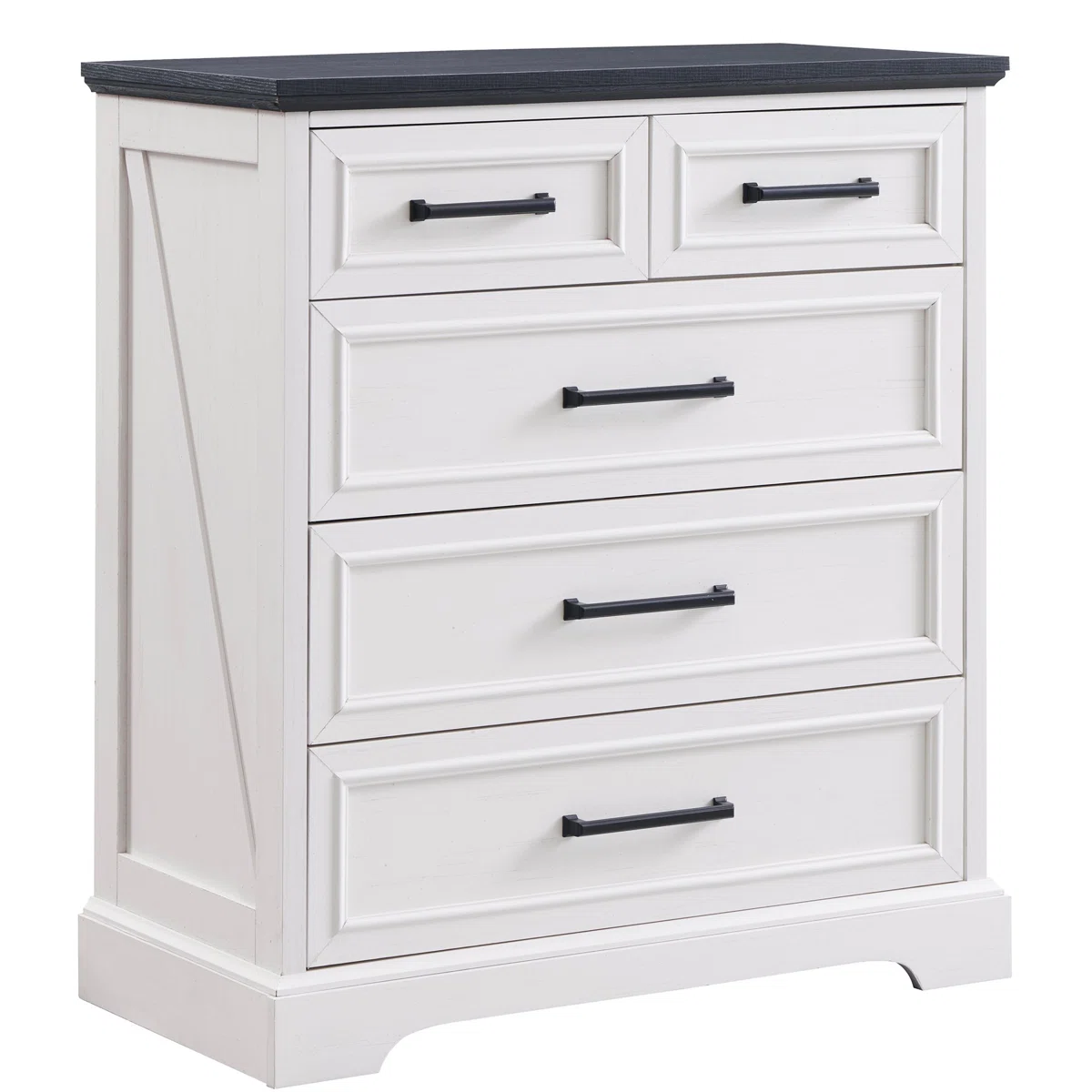 Only Do One Service Country Style Five Drawer Chest Of Drawers,