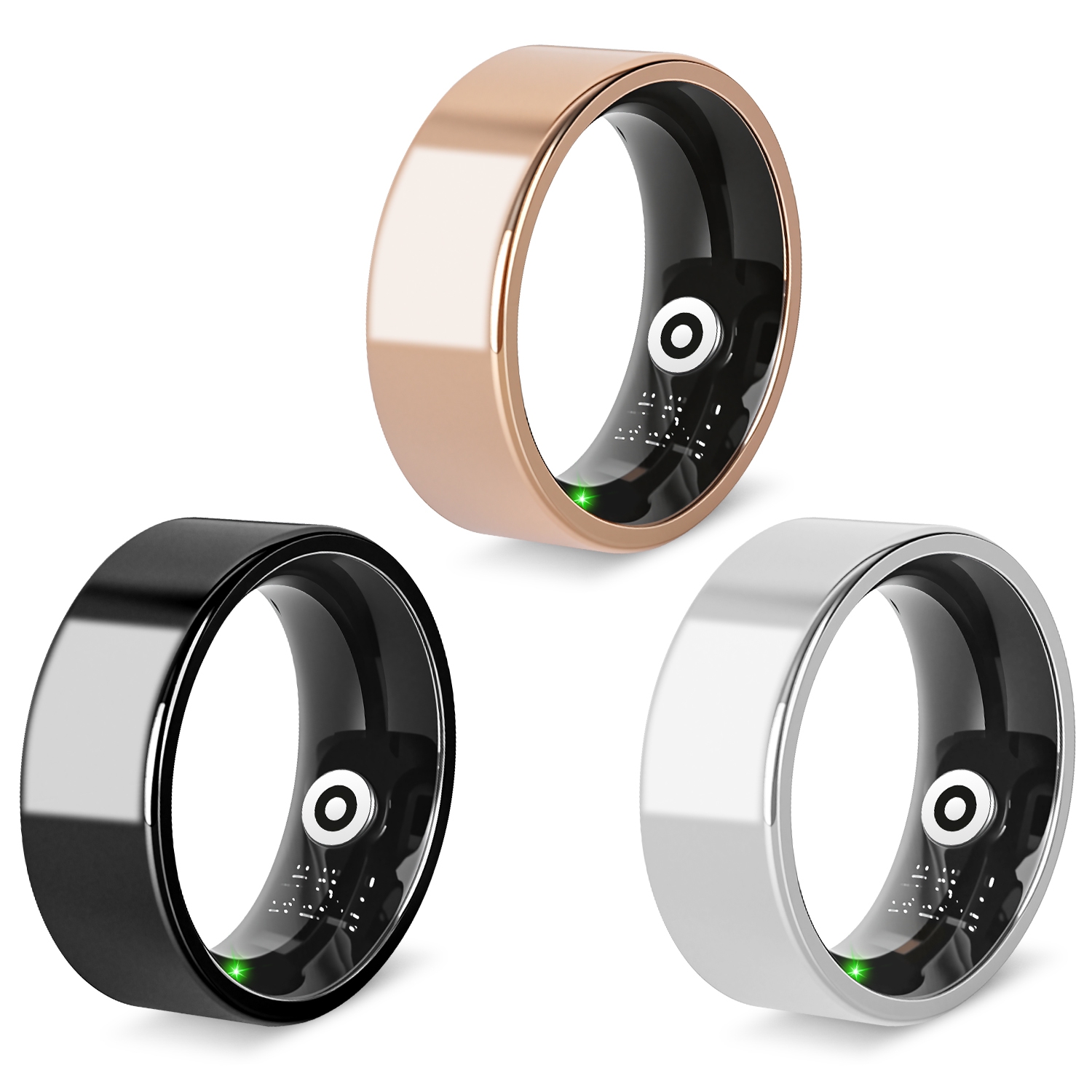 Smart Ring Health Tracker Fitness Sleep Stress Hrv Tracker With