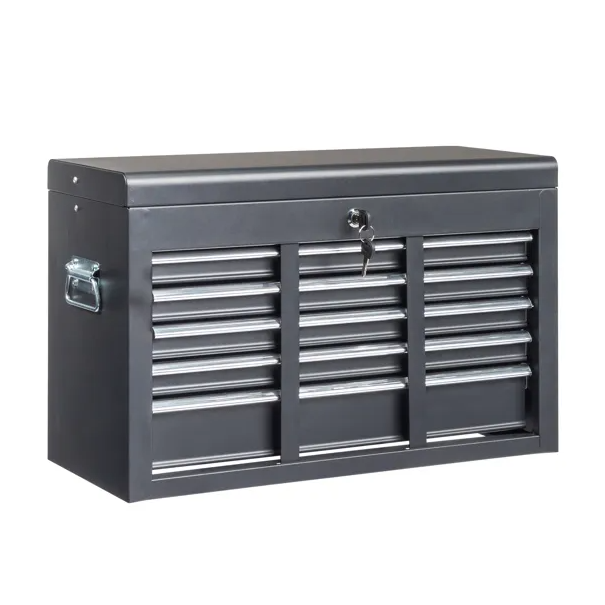 Steel Tool Box Black