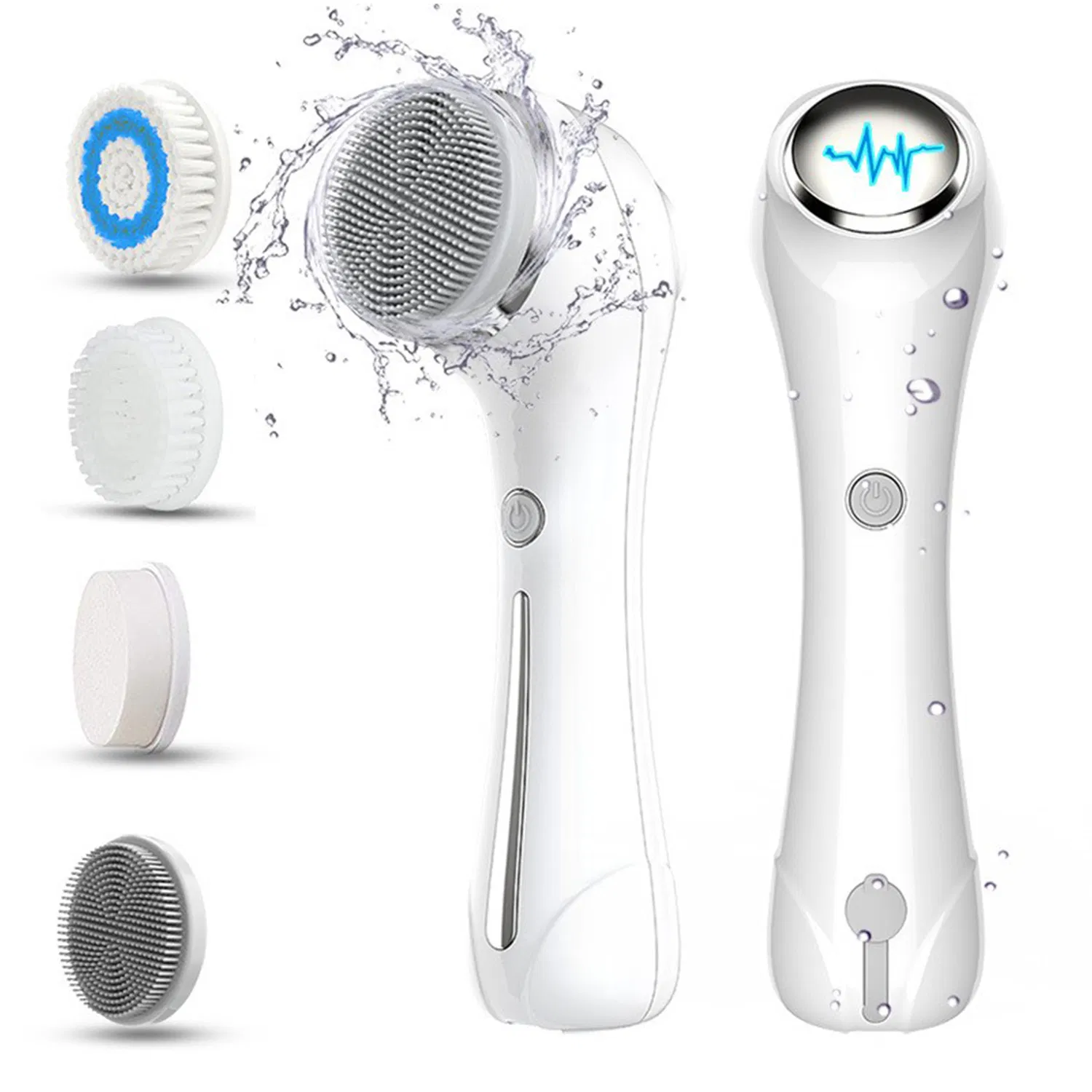 Facial Cleansing Brush, Brush For Exfoliating, Ipx7 Waterproof