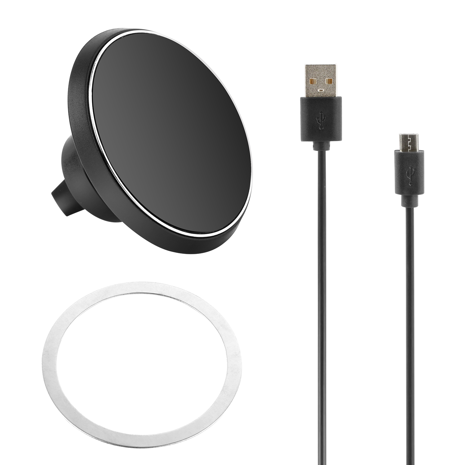 Magnetic Qi Wireless Car Charger Car Phone Charger For Ios