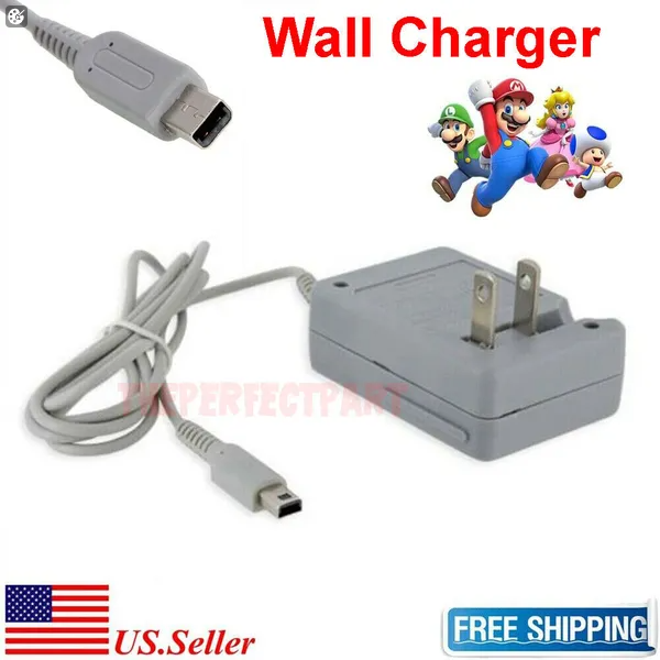 Ac Adapter Home Wall Charger Cable For Nintendo Dsi 2ds 3ds Dsi