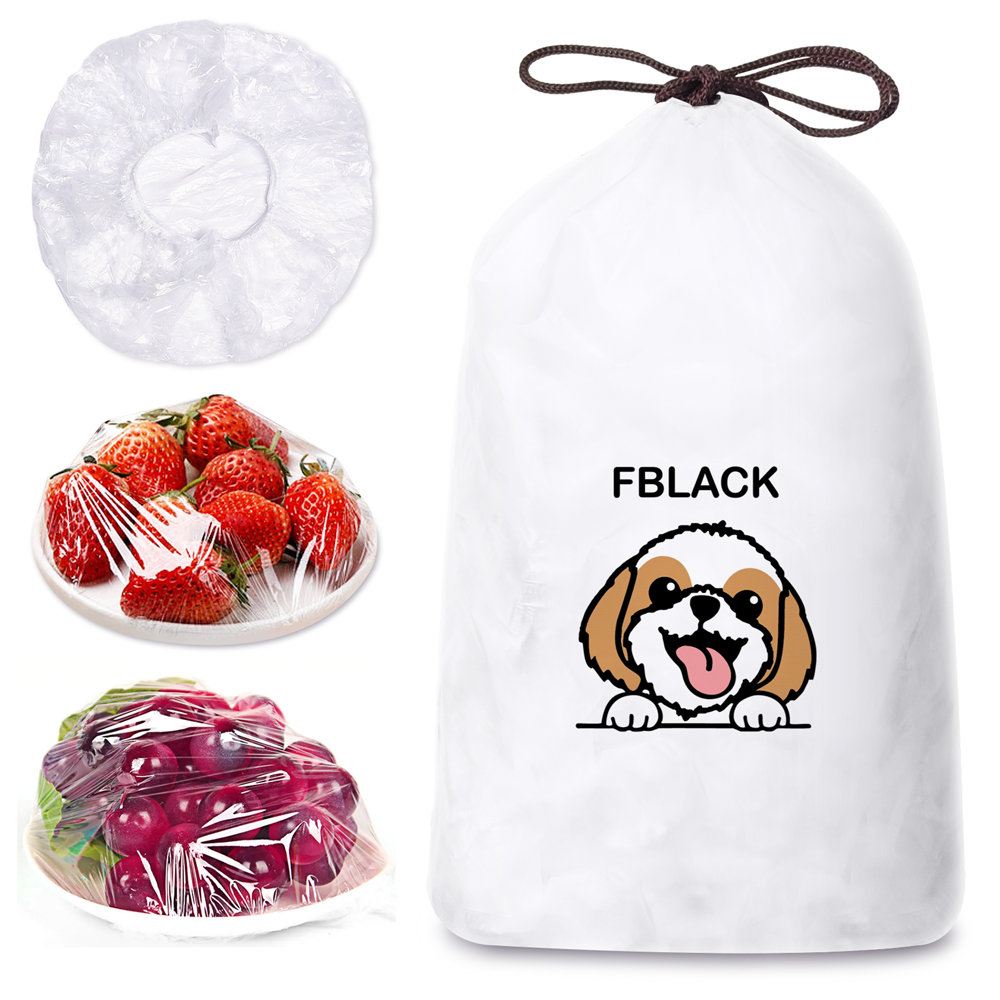 Plastic Bowl Covers Food Cover, Food Keeping Bags Elastic