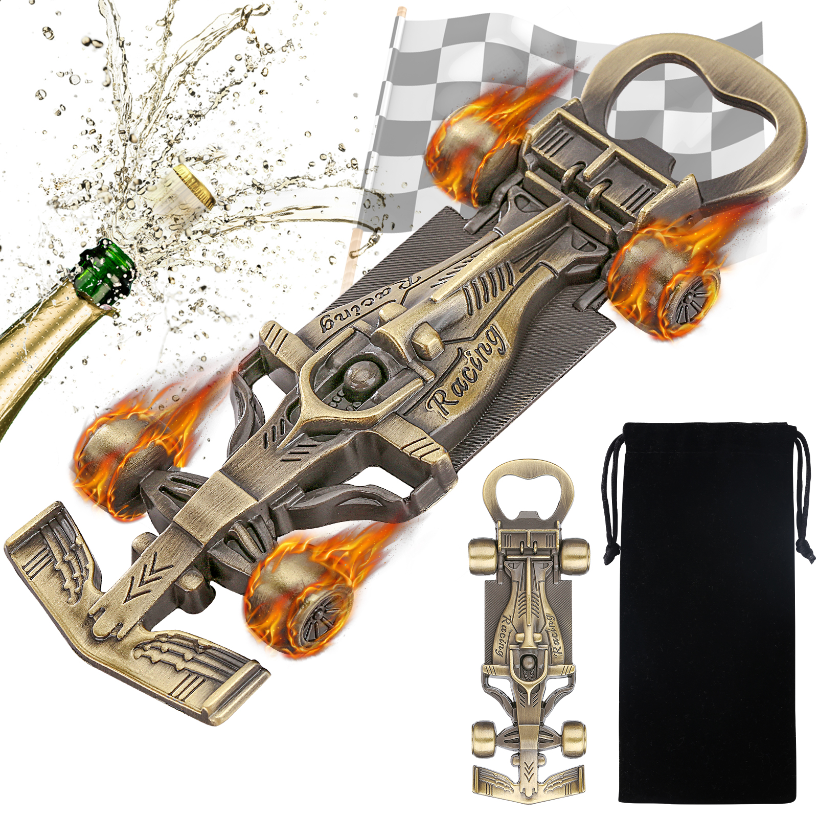 Exquisite Racing Bottle Opener,Meticulously Designed And Made