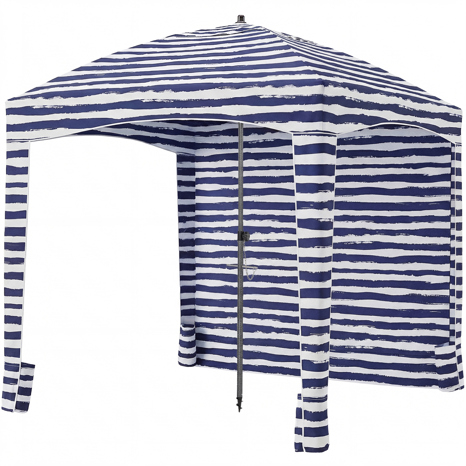 Beach Cottage 6 Feet By 6 Feet, With Detachable Side Walls, A