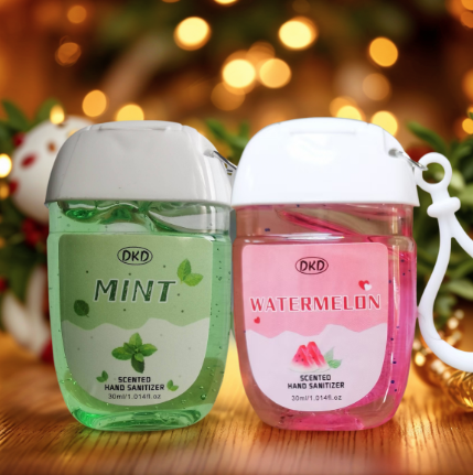 Dkd 2pack 1.014fl.Oz Hand Sanitizer With Hook Mint Watermelon