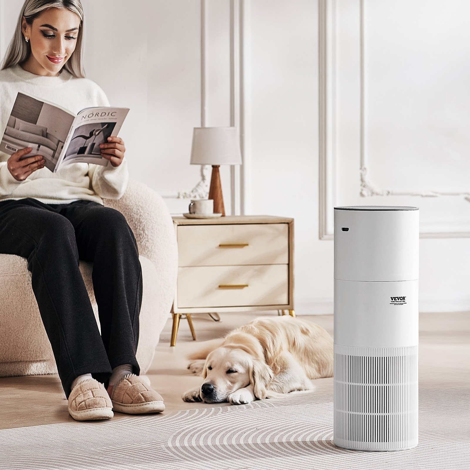 Air Purifier 1090true Hepa 11 Filter Air Cleaner For Home Large