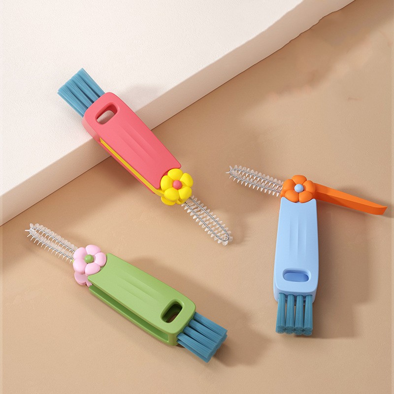 3pcs 3in1 Multifunctional Bottle Cleaning Brush Set For Cup