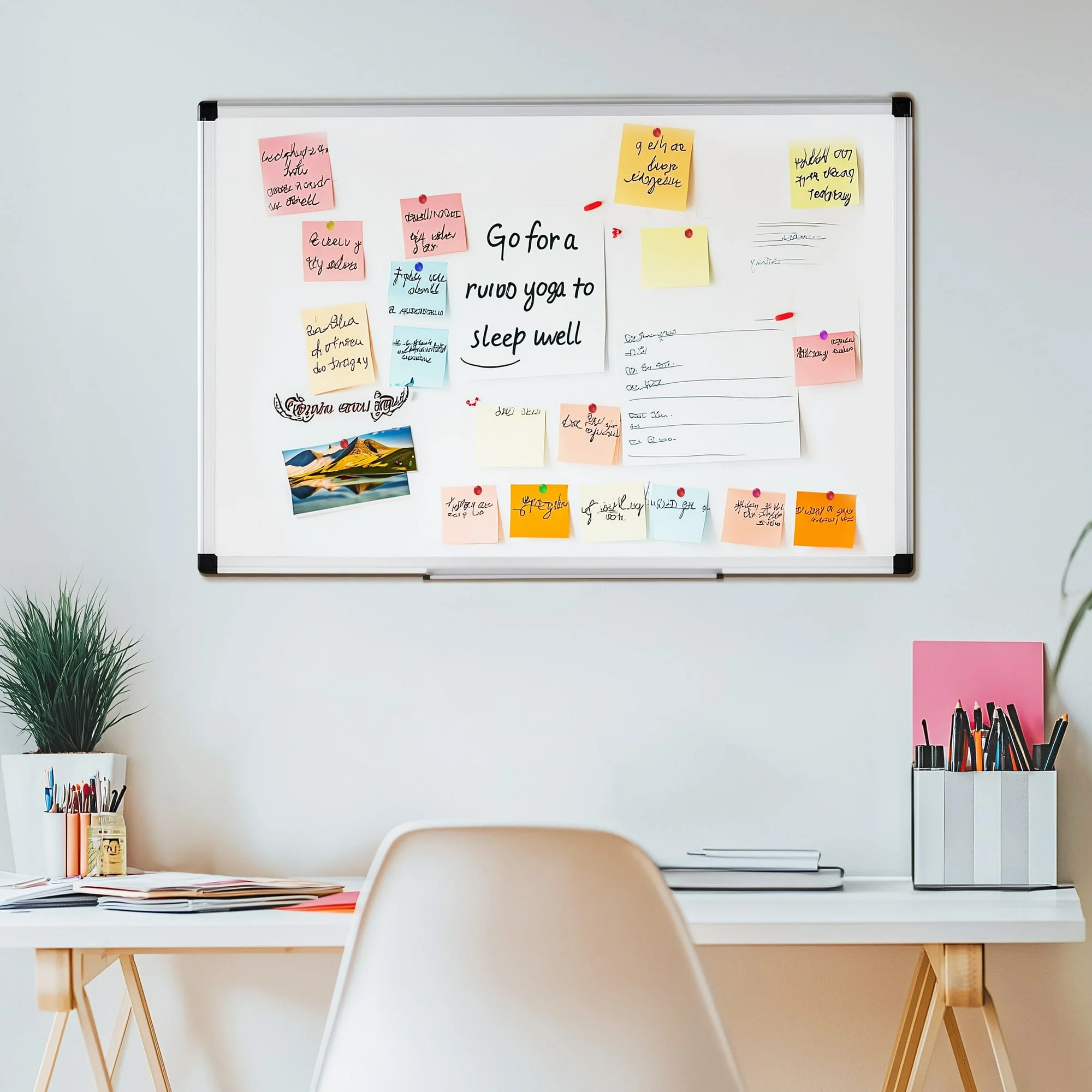 Magnetic Whiteboard Kit, Dry Eraser, 1 Dry Eraser, 2 Multi
