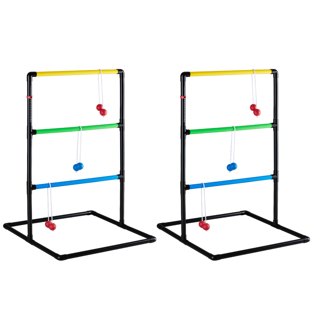 The Ladder Ball And Golf Throwing Ball Set Is Used For The