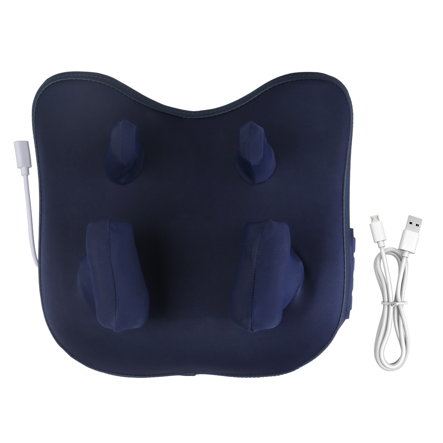 1 Set Cordless Neck Shoulder Massager With Soothing Heating 3