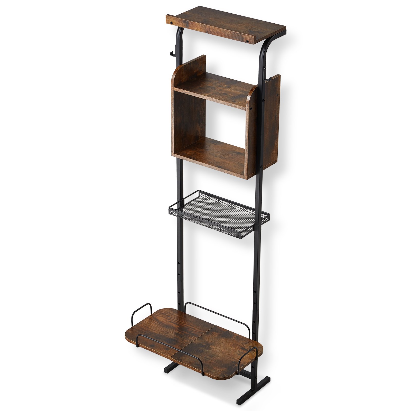 Pet Feeding Station With Storage Dog Food Toy Organizer Raised