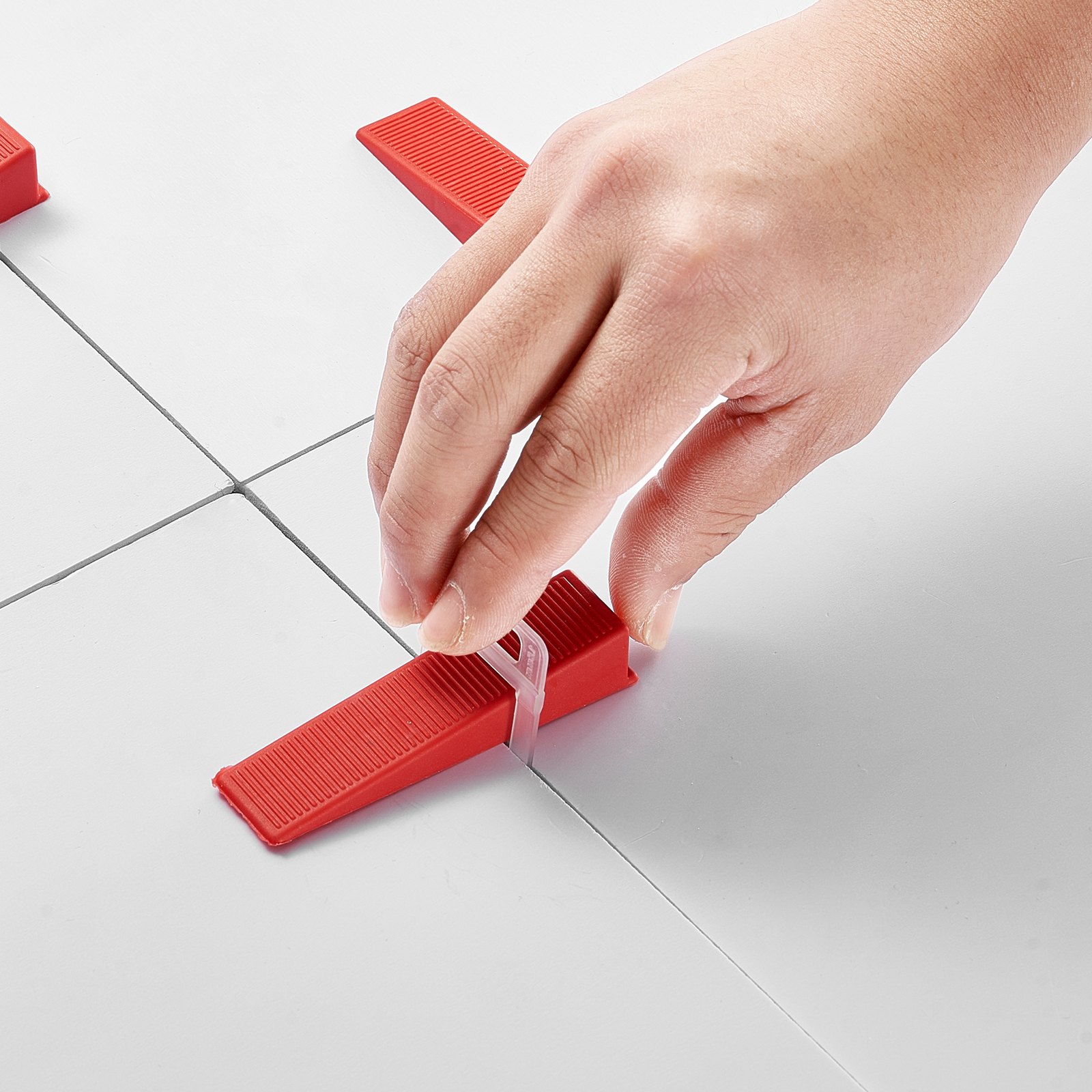 Tile Leveling System Clips 2200pcs 1.5mm Floor Wall Spacer