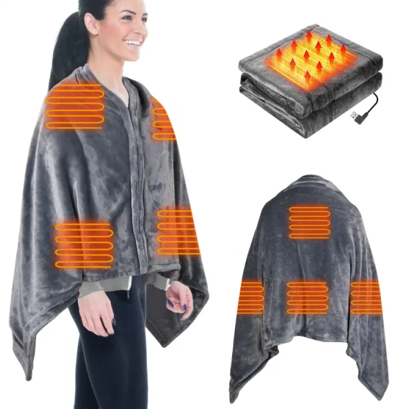 59 Plus 31in Usb Heated Blanket Electric Heated Blanket Heated
