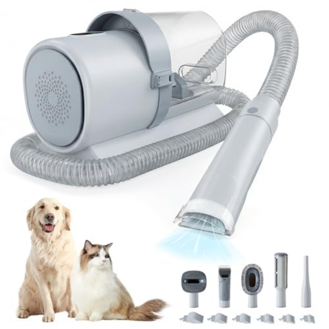Professional Dog Grooming Clippers With 2.5l Cup, 3 Suction