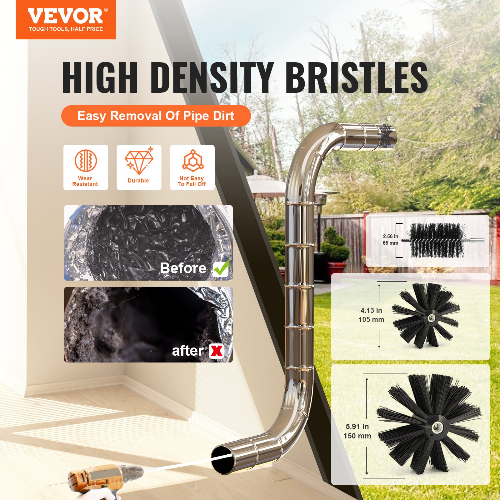 Dryer Vent Cleaning Kit