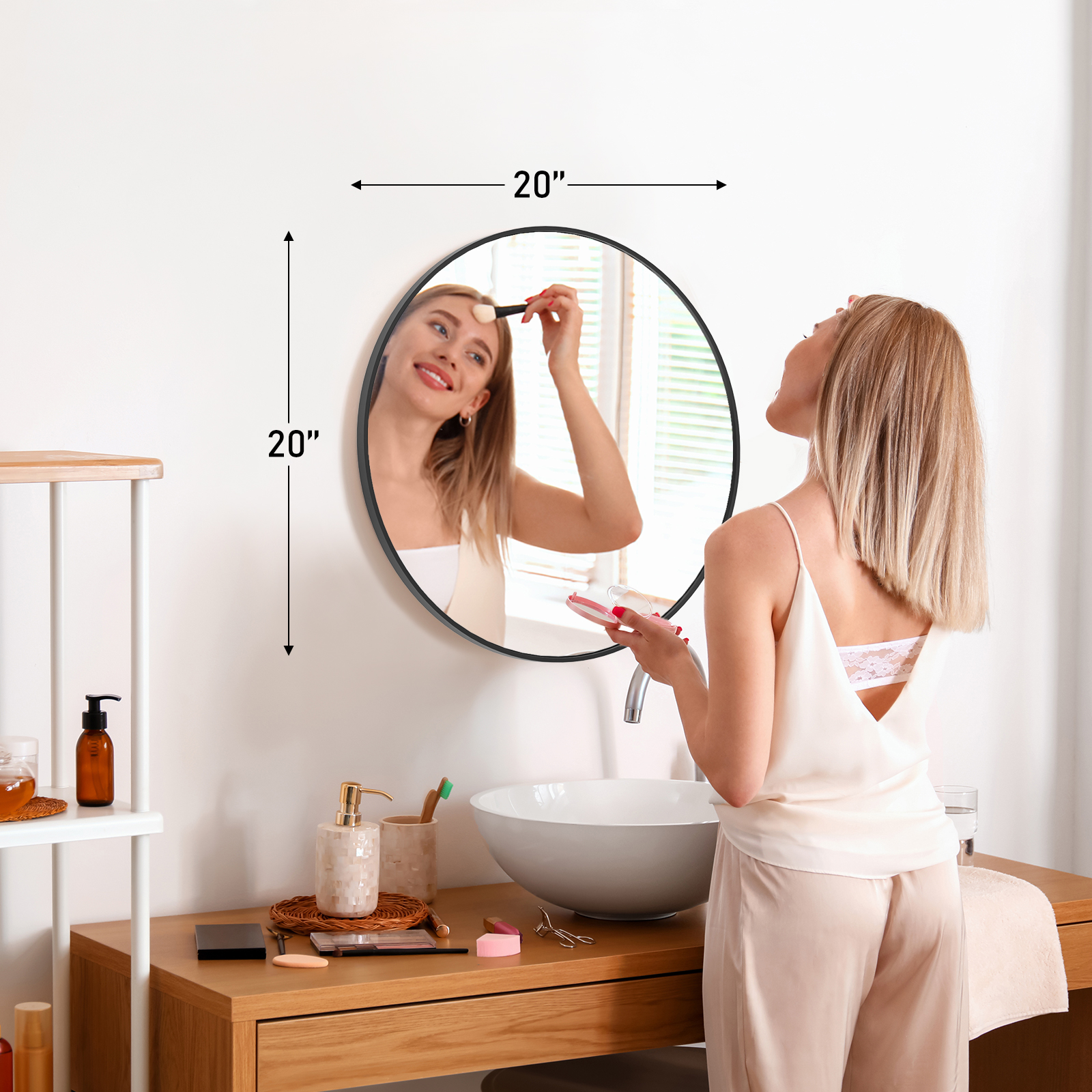 Round Wall Mirror