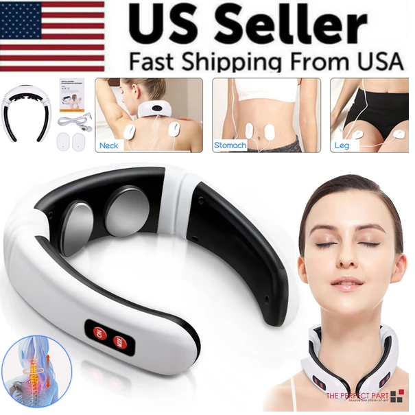 Electric Cervical Pulse Neck Massager Muscle Relax Massage