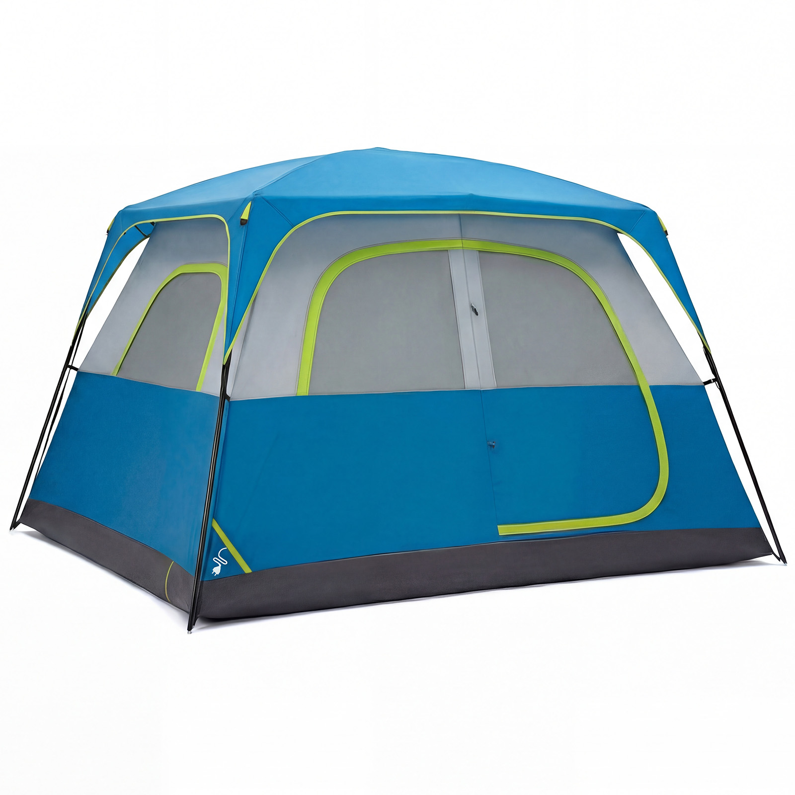 6 Person Waterproof And Windproof Family Camping Tent, With