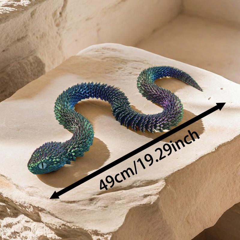Snake Shaped High Fidelity Fun Ornaments Creative Animal Shaped