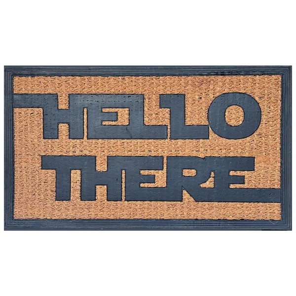 Hello There Funny Coir Doormat Hello There Welcome Front Porch