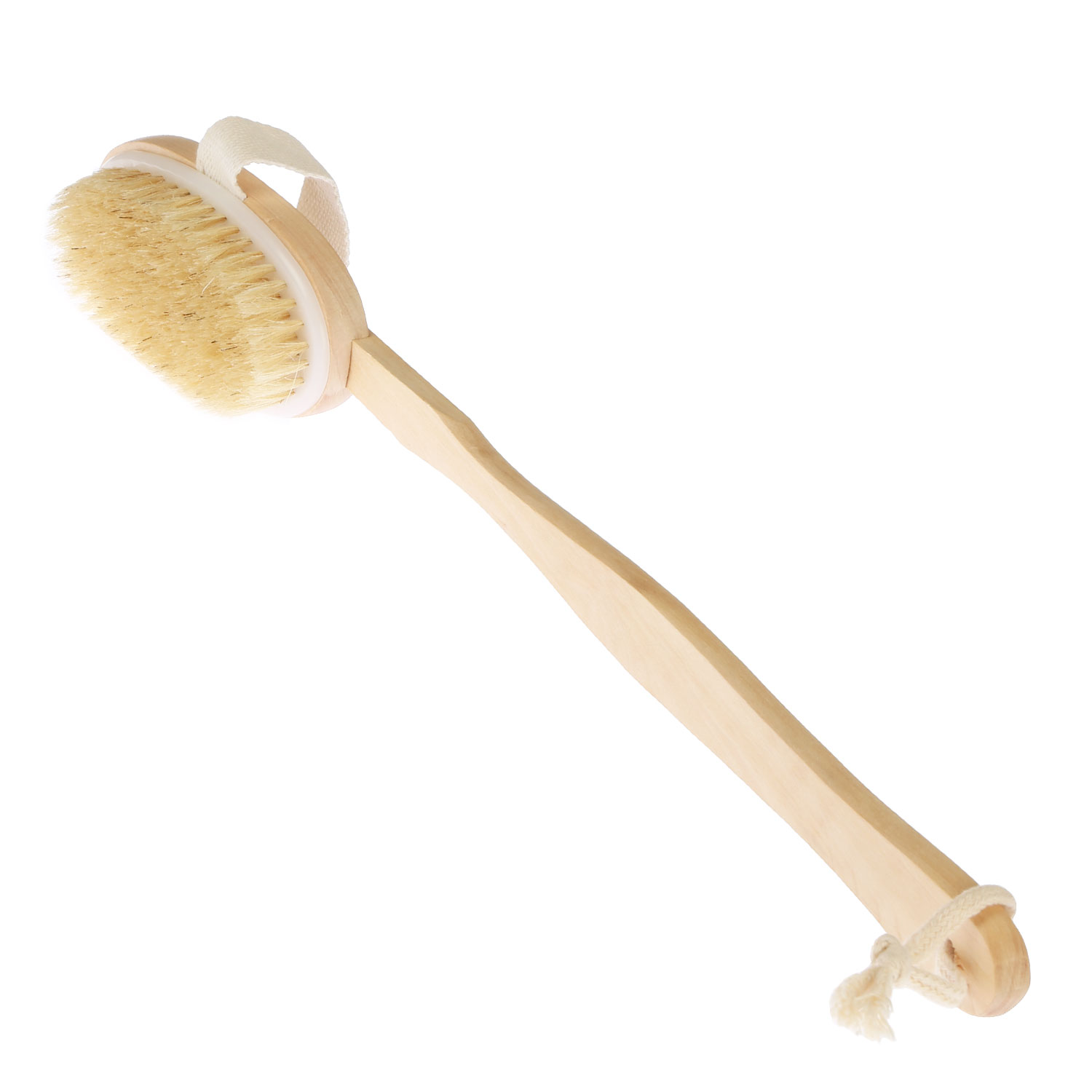 Bath Brush 15in Shower Body Back Scrubber With Long Handle