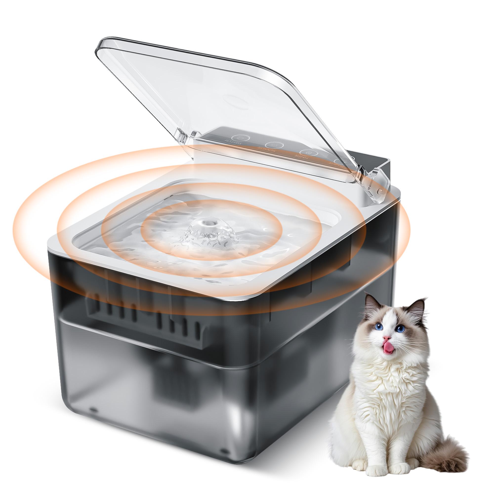 Wireless Charging Battery Driven 304 Stainless Steel Cat