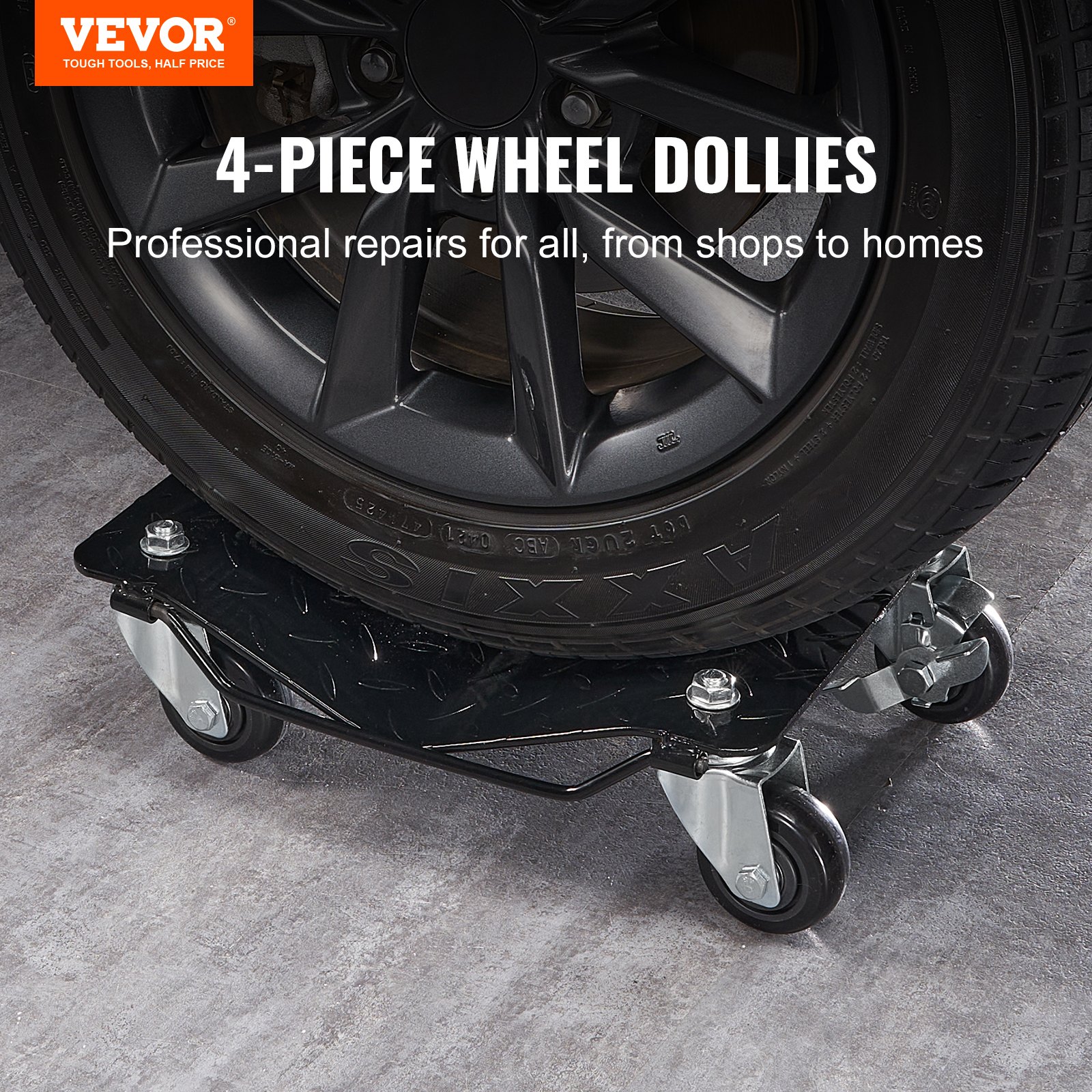 Wheel Dolly, 6000 Lbs 2722 Kg Car Moving Dolly, Wheel Dolly Car