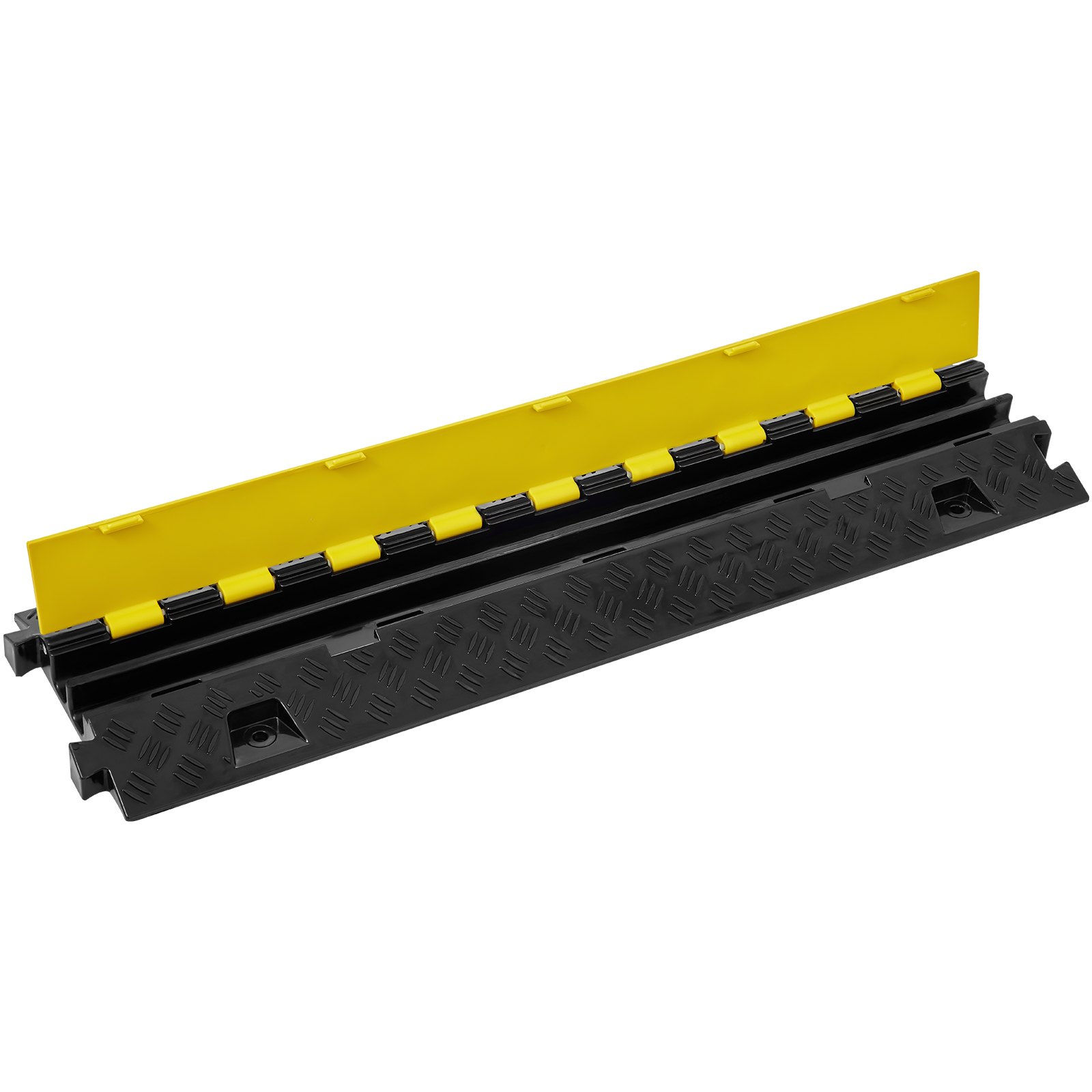 5pcs Cable Protector Ramp 2channel 22000lbs Load Tpu Wire Cable