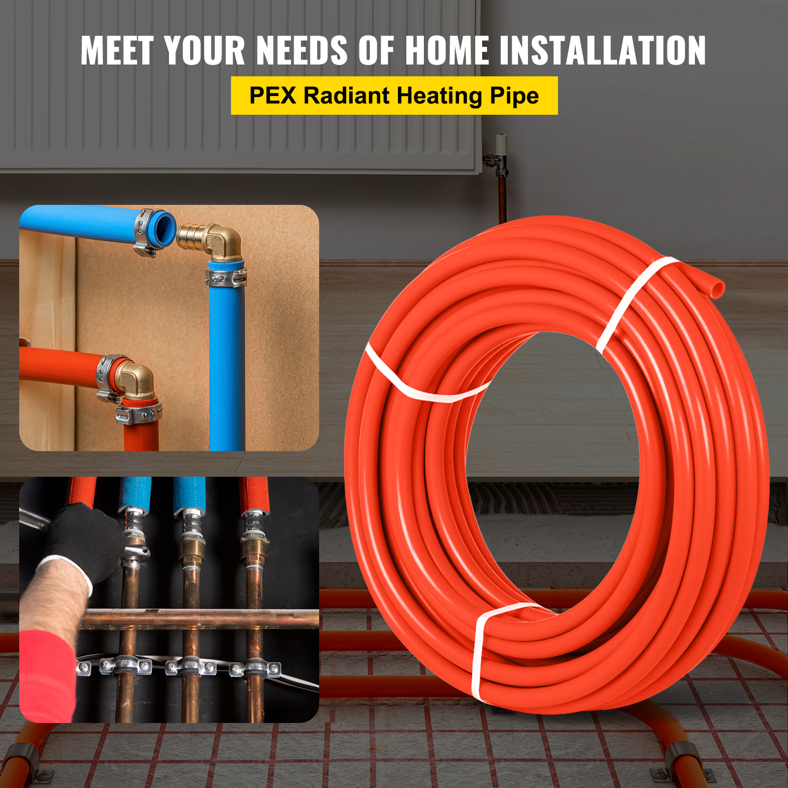 Pex Tubing Pipe Pex Tubing Oxygen Barrier Radiant Floor Pex