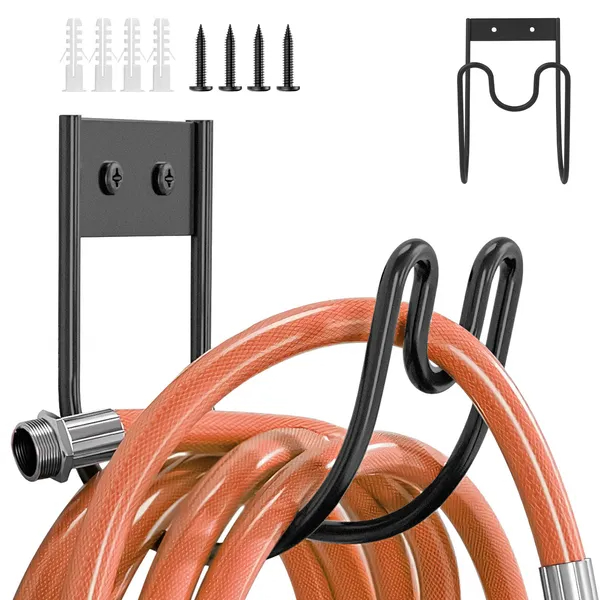 2pack Heavy Duty Garden Hose Holder Stainless Steel Hose Hook