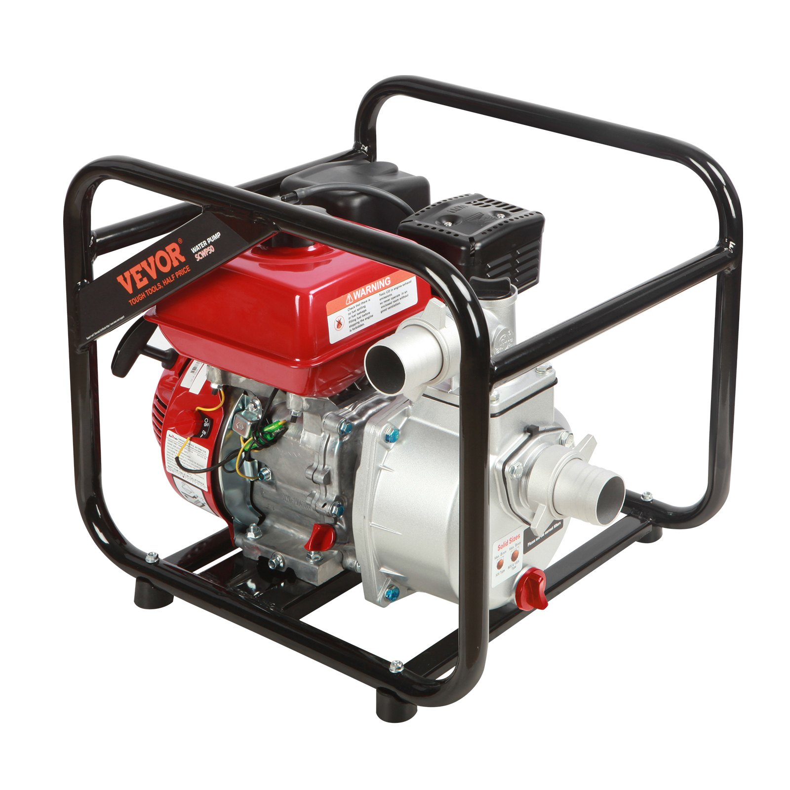 Gasoline Engine Water 2 Inch, 7hp 142 Gpm, 148ft Lift, 22ft