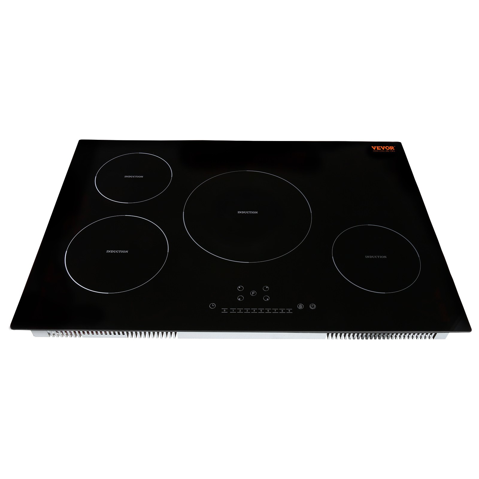 Electric Cooktop, 4 Burners, 30 Induction Stove Top, Built In