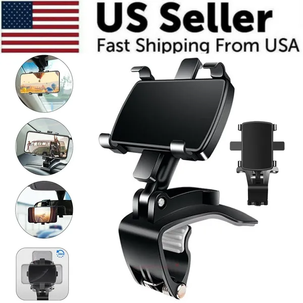 Universal Car Dashboard Mount Holder Stand Clamp Cradle Clip