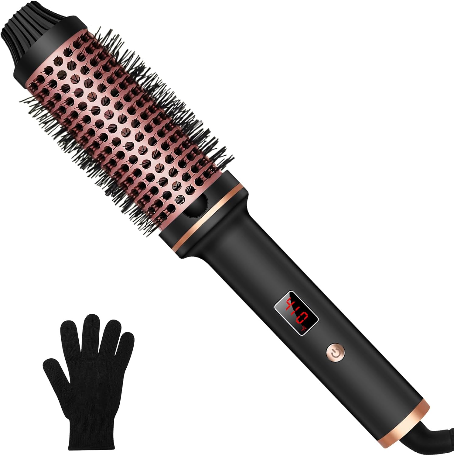 Thermal Brush 1.5 Inch Curling Iron Volumizing Brush Heated