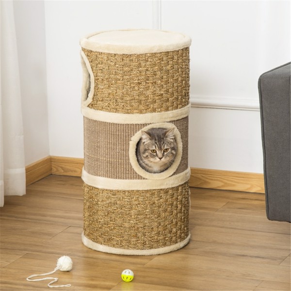 Wooden Cat House Cat Trees Cat Climbing Tower