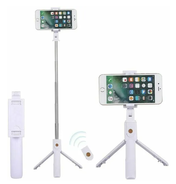 Selfie Stick Tripod Remote Desktop Stand Cell Holder For Us