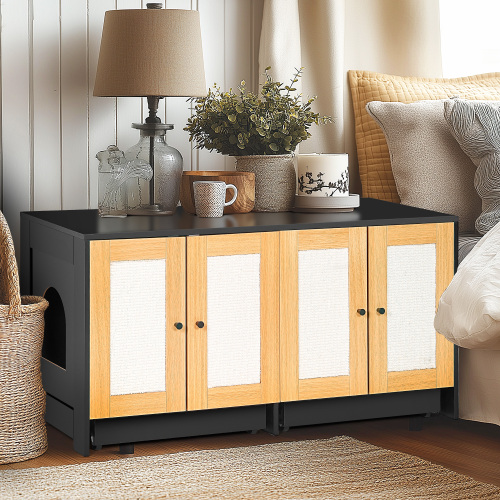 Double Litter Box Enclosure,Cat Litter Box Enclosure For 2