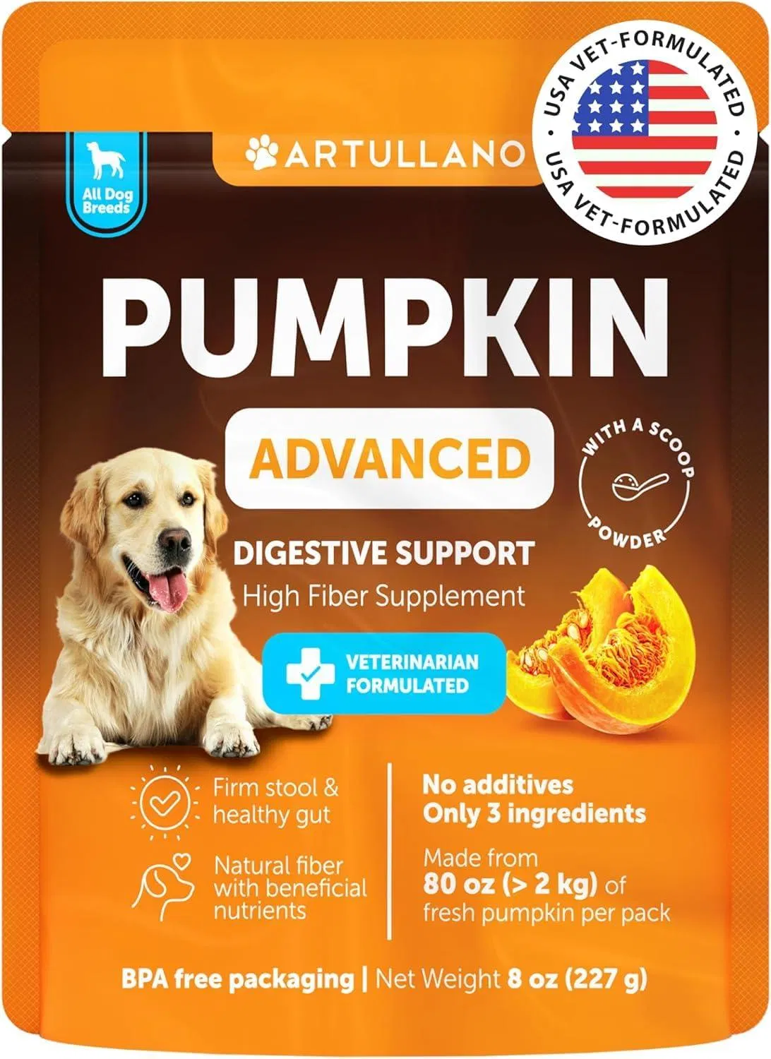 Do Not Sell On Amazon Pumpkin Powder For Dogs Digestive Support