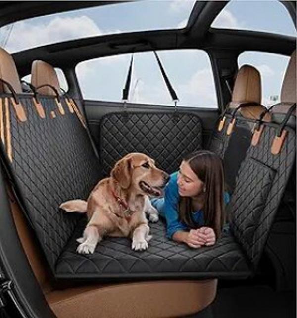 Made4pets Pet Dog Car Back Seat Cover Back Seat Extension Pad