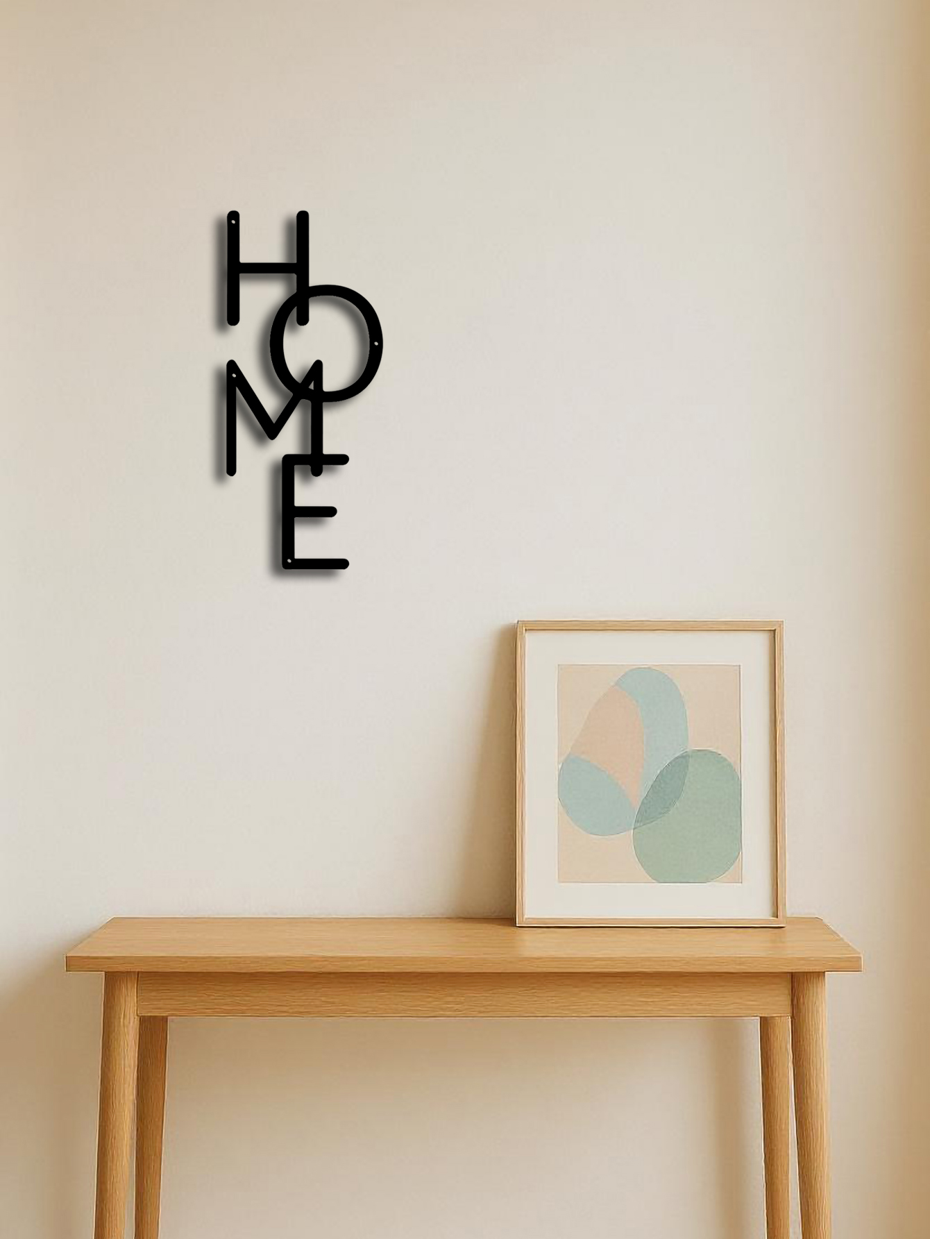 Metal Wall Decor Home Letter Wall Sign Unique Design For