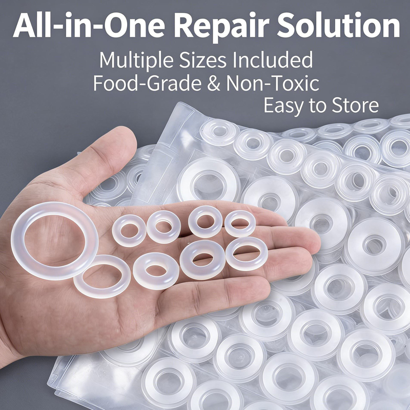 79 Pcs Rubber Flat Washers,13 Gasket Sizes,Ring Sealing Spacer