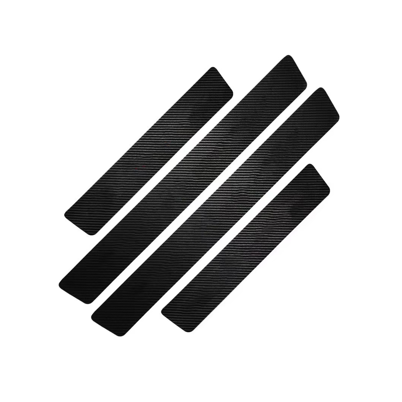 Carbon Car Door Sills Protector, Car Door Threshold Protection,